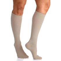 Meia 3/4 Select Comfort Premium Sigvaris - 20-30mmHg - Natural - Fechada - P1 Meia 3/4 Select Comfort Premium Sigvaris - 20-30mmHg - Natural - Fechada - P1