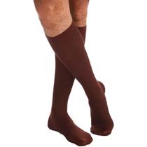 Meia 3/4 Sigvaris Cotton Comfort 20-30mmHg Fechada MarromXG3