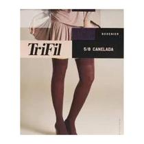 Meia 5/8 Canelada Trifil Fio 80 6027