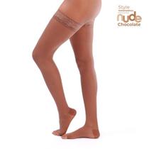 Meia 7/8 EVER Sheer 782 Nude AD 20-30 MMHG Sigvaris Aberta