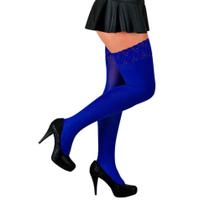 Meia 7/8 Fio 40 Punho Rendado Perrutextil 013