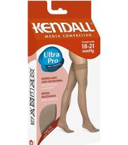 Meia 7/8 Media Compressão Com Silicone com Ponteira 18-21Mmhg Kendall