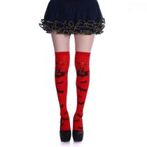 Meia 7/8 Para Festas Infantil Juvenil Cosplay Halloween Look Meia 7/8 Para Festas Infantil Juvenil Cosplay Halloween Look