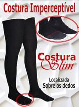 Meia 7/8 Soft Inverno Barra Inglesa Térmica De Lã para o Frio do Inverno - Meia Feminina 7/8