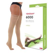 Meia 7/8 Venosan 6000 20-30 Pé Aberto Bege Meia 7/8 Venosan 6000 20-30 Pé Aberto Bege