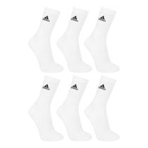 Meia Adidas Cano Alto Com 6 Pares