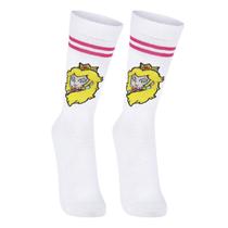 Meia Adulto Cano Longo Super Mário Bros Lupo