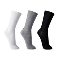 Meia Adulto Lupo Sport Kit com 3 Pares Cores Diferentes 0901 Meia Adulto Lupo Sport Kit com 3 Pares Cores Diferentes 0901