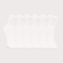 Meia adulto trifil esportiva kit 6 algodão t08720 meia basica atoalhada