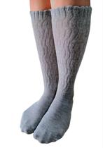 Meia aerobica feminina diversas cinza 16/934-39 ref01022022