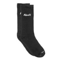 Meia Alive Logo Preto