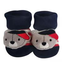 Meia Antiderrapante 3d Plin Baby Bichinho