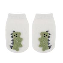 Meia Antiderrapante com Aplique Dino P 14545 Meia Antiderrapante com Aplique Dino P 14545