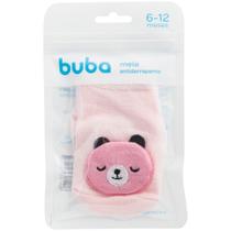 Meia Antiderrapante Com Aplique Urso 6 A 12 Meses 14543 - Buba