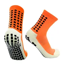 Meia Antiderrapante Futebol Esportivo Profissional Meião Tipo Trusox Pro Soccer Prosocks Cano Médio