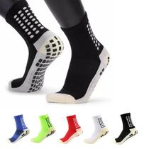 Meia Antiderrapante Futebol Pro Socks Cano Médio Esportiva