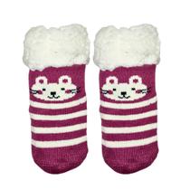 Meia Antiderrapante Grossa Algodão Frio Menino Menina Infantil Inverno Bebe Meia Antiderrapante Grossa Algodão Frio Menino Menina Infantil Inverno Bebe