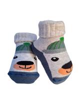 Meia baby s/ costura mescla purga grafite 0-15 ref-2056004 Meia baby s/ costura mescla purga grafite 0-15 ref-2056004