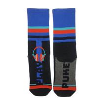 Meia Básica Canelada 34 a 39 Menino Play Preto- PUKET Meia Básica Canelada 34 a 39 Menino Play Preto- PUKET