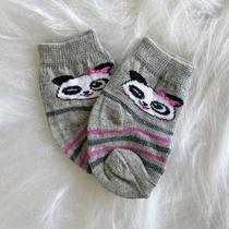 Meia Bebê RN várias Estampada Menina em Algodão Meia Bebê RN várias Estampada Menina em Algodão