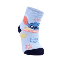 Meia Bebê Stitch Cano Médio Lupo