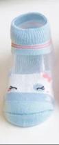 Meia bebê zoo curta menina/menino