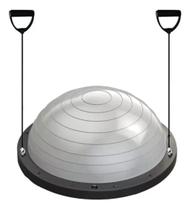 Meia Bola Bosu Suiça Balance Dome Ball Pilates Yoga Sports Cinza Meia Bola Bosu Suiça Balance Dome Ball Pilates Yoga Sports Cinza