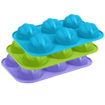 Meia bola esfera molde de bolo de silicone muffin chocolate biscoito decoração de molde de cozimento Meia bola esfera molde de bolo de silicone muffin chocolate biscoito decoração de molde de cozimento