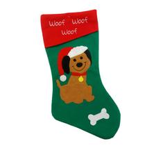 Meia Bota Natal Pet Cachorro Gorrinho 46cm - Yangzi