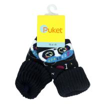 Meia Botinha Puket Baby Azul Marinho, Tam 15 À 18