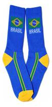 Meia Brasil Seleção Canarinho Copa Futebol Torcedor Grande Meia Brasil Seleção Canarinho Copa Futebol Torcedor Grande