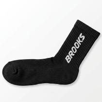 Meia Brooks Cano Médio Preto 39-43 Meia Brooks Cano Médio Preto 39-43