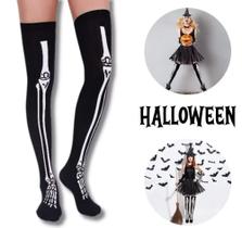 Meia Calça 7/8 Arrastão - Halloween/Renda