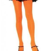 Meia Calça 7/8 Lisa Cor Laranja Cosplay Colorida Meia Calça 7/8 Lisa Cor Laranja Cosplay Colorida