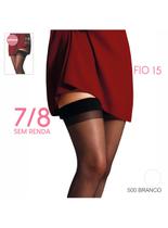 Meia-Calça 7/8 Selene 9007.001 Fio 15 Sem Renda T. Único Meia-Calça 7/8 Selene 9007.001 Fio 15 Sem Renda T. Único