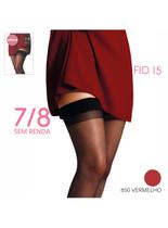 Meia-Calça 7/8 Selene 9007.001 Fio 15 Sem Renda T. Único