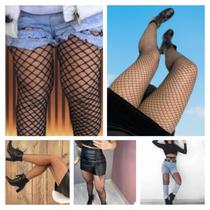 Meia Calça Arrastão Acessorio Festas e Fantasias