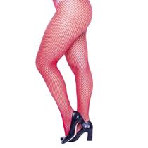 Meia Calça Arrastão Colorida Adulto Fantasia Carnaval