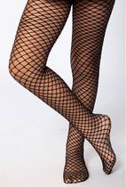Meia Calça Arrastão Lobinha Cor:PretoTamanho:8 Meia Calça Arrastão Lobinha Cor:PretoTamanho:8