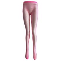 Meia-Calça Arrastão Rosa - Basic+