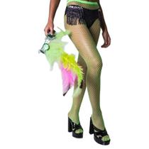 Meia-Calça Arrastão Verde Basic+ Meia-Calça Arrastão Verde Basic+