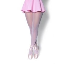 Meia Calça Balé / Ballet - Infantil e Adulto com pé - Cores Rosa e Preto - Marabá - Fio 40