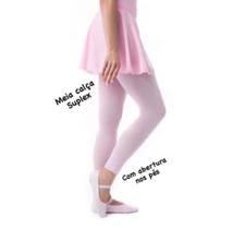 Meia Calça Balé/Ballet Suplex / Maraplex - Infantil - Juvenil - Adulto com abertura nos pés - Marabá