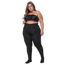 Meia Calça Bela Mulher Plus Size Legging Flanelada Meia Calça Bela Mulher Plus Size Legging Flanelada