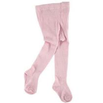 Meia calça canelada rosa quentinha - luvable friends