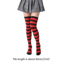 meia calça colorida 7/8 vermelha e preta para festa fantasia Carnaval halloween cosplay