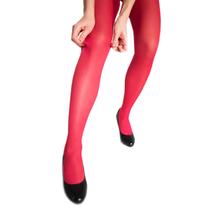 Meia Calça Colorida Vermelha Fio 20 Tendência de Moda - Tamanho Único 40 ao 44 Meia Calça Colorida Vermelha Fio 20 Tendência de Moda - Tamanho Único 40 ao 44