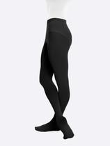 Meia Calça Com Pé Adulto Só Dança Preto