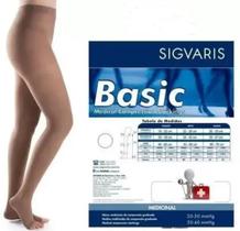 Meia Calça Compressão 30-40mmhg Basic - Sigvaris Cor: Bege