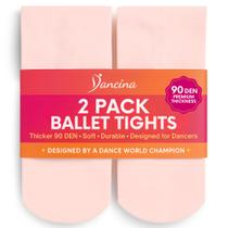 Meia-calça Dancina Infantil Ballet Rosa Macia e Durável P